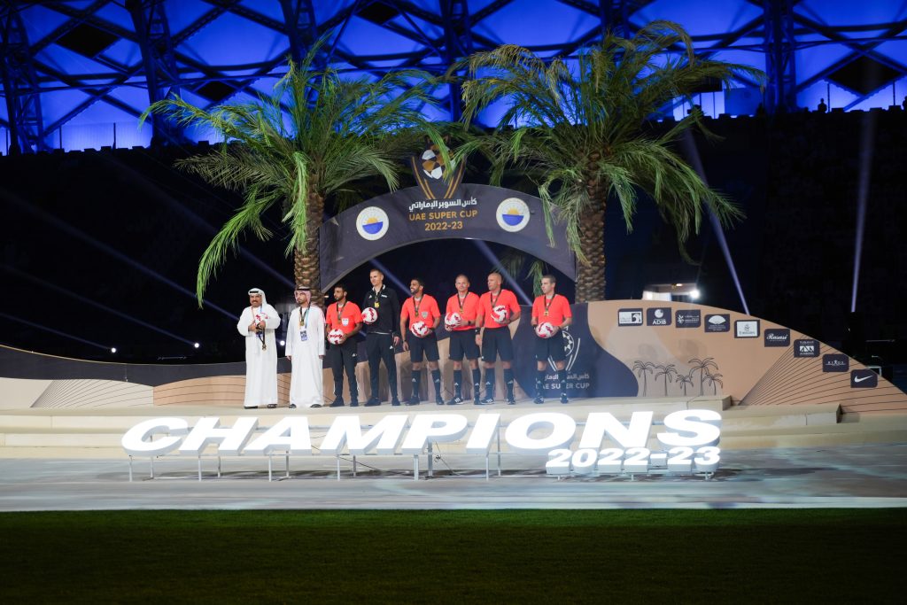 UAE SUPER CUP 2022 - 2023 Stage Referees At Stage Arab