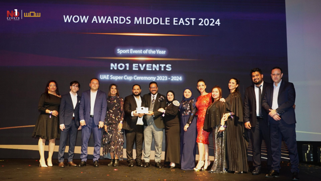 wow awards middle east 2024 no1events top sports events company in uae